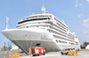 ’Silver Lines’ sixth cruise vessel arrived at New Mangalore Port